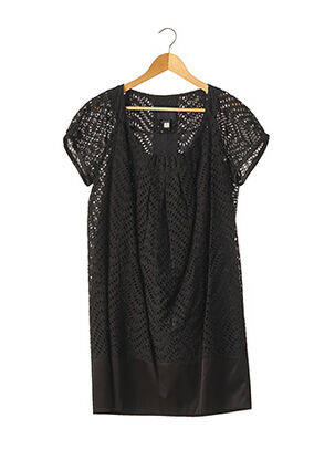 Robe courte manches courtes manches courtes noir JUST CAVALLI femme