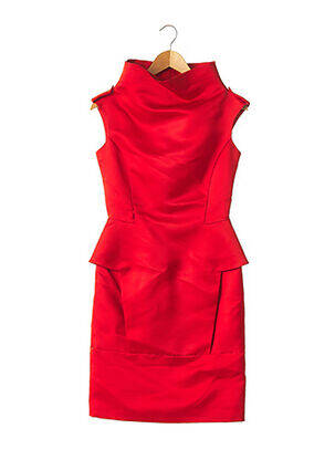 Robe mi-longue rouge COSTUME NATIONAL pour femme