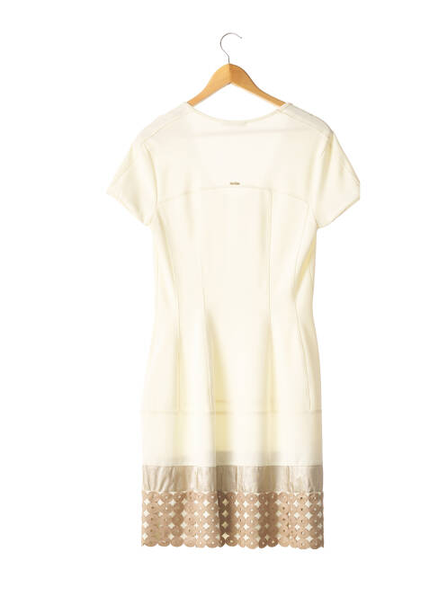 Robe mi-longue beige NO-NA pour femme