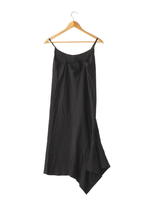 Robe mi-longue noir X'-AS pour femme