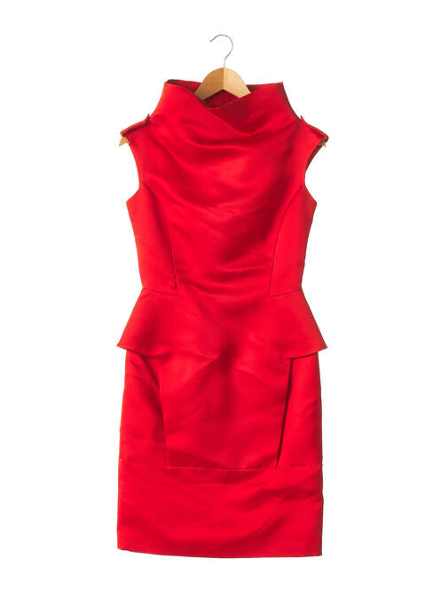 Robe mi-longue rouge COSTUME NATIONAL pour femme