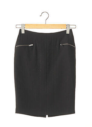 Jupe mi-longue taille normale noir BLUMARINE femme