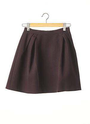Jupe courte taille haute violet DICE KAYEK femme