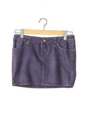 Jupe courte poches violet JEAN PAUL GAULTIER femme