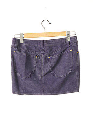 Jupe courte poches violet JEAN PAUL GAULTIER femme