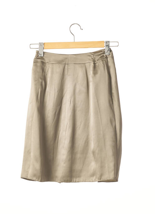 Jupe mi-longue beige PAULE KA pour femme