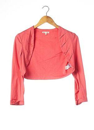 Boléro manches longues rose PAULE KA femme