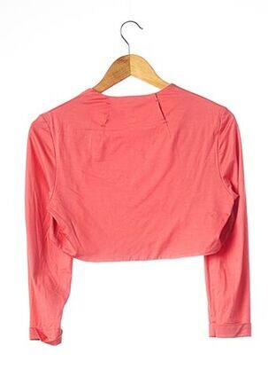 Boléro manches longues rose PAULE KA femme