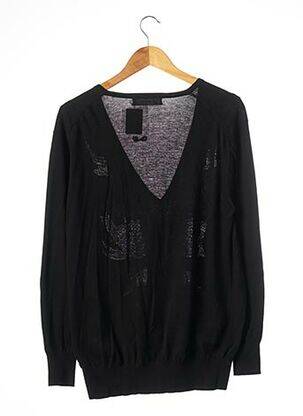 Pull col v manches longues noir TOGA PULLA femme