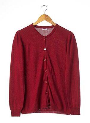 Gilet manches longues rouge HOBBS pour femme
