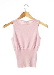 Pull rose ALLUDE pour femme seconde vue