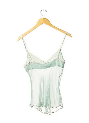 Top coupe cintrée fines bretelles bleu SEE BY CHLOÉ femme