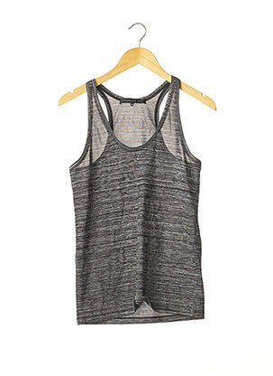 Pull tissage chiné noir BARBARA BUI femme