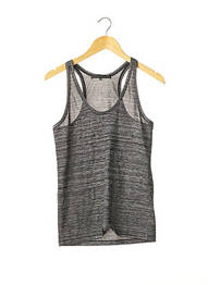 Pull tissage chiné noir BARBARA BUI femme