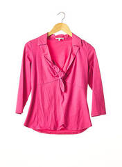 T-shirt rose PAULE KA pour femme seconde vue