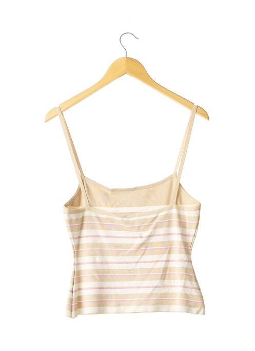 Pull beige HERVE LEGER femme