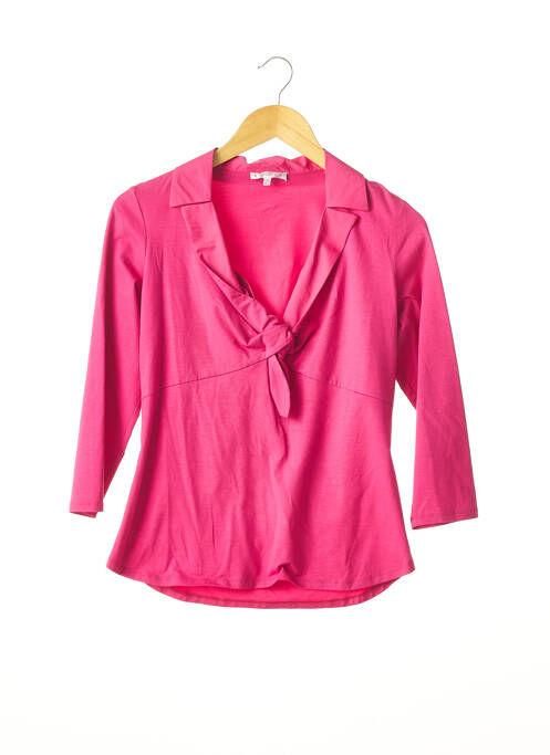 T-shirt rose PAULE KA pour femme