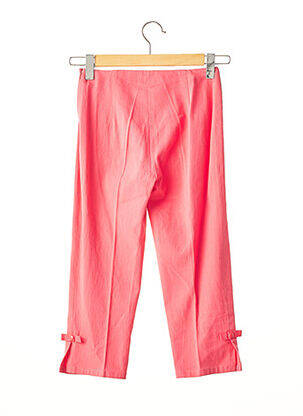 Pantacourt taille haute taille haute rose PAULE KA femme