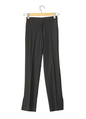 Pantalon 7/8 taille haute taille haute noir GASPARD YURKIEVICH femme