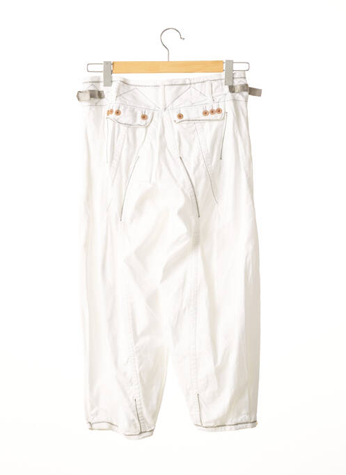 Pantacourt blanc MARITHE & FRANCOIS GIRBAUD pour femme