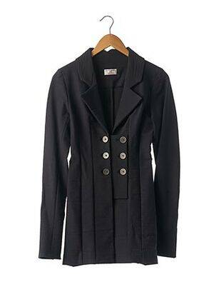 Blazer coupe cintrée noir SAXO femme