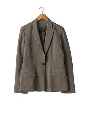Blazer coupe cintrée marron APOSTROPHE femme
