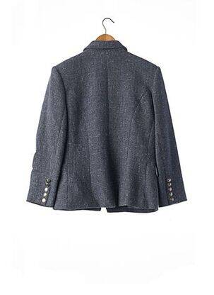 Blazer poches bleu L'AGENCE femme