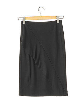 Jupe mi-longue stretch noir JOSEPH femme