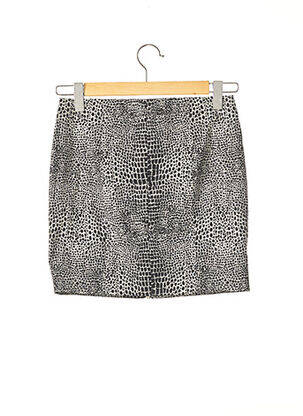 Jupe courte coupe droite noir THE KOOPLES femme