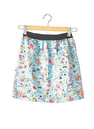 Jupe courte poches bleu MARKUS LUPFER femme