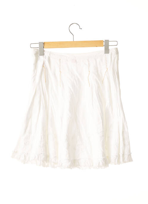 Jupe courte blanc HUGO BOSS pour femme