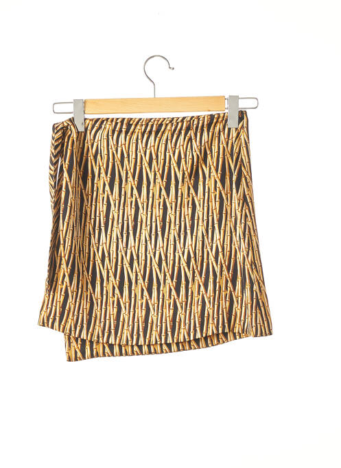 Jupe courte marron NICOLE MILLER pour femme