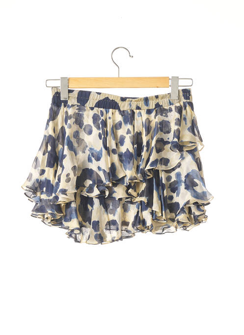 Mini-jupe bleu PLEIN SUD pour femme