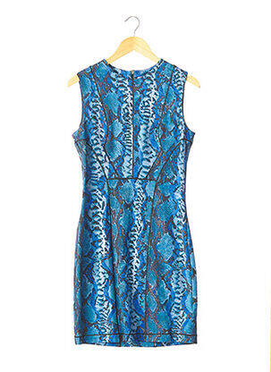 Robe mi-longue sans manche sans manche bleu BLUMARINE femme