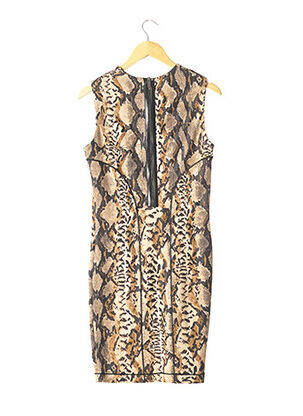 Robe mi-longue sans manche sans manche beige BLUMARINE femme