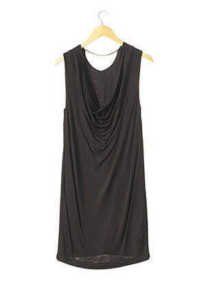 Robe mi-longue sans manche sans manche noir ALEXANDER WANG femme