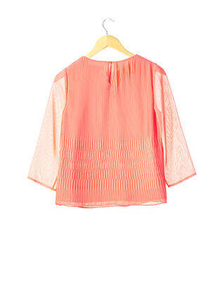 Blouse légère et transparente manches 3/4 rose TED BAKER femme