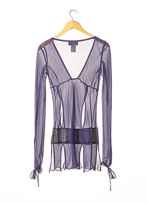Tunique manches longues col v violet PATRIZIA PEPE FIRENZE femme