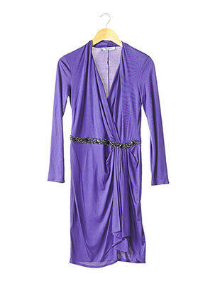 Robe courte violet BLUMARINE pour femme