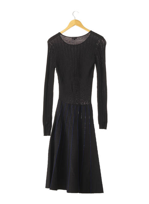 Robe mi-longue noir MANOUSH pour femme