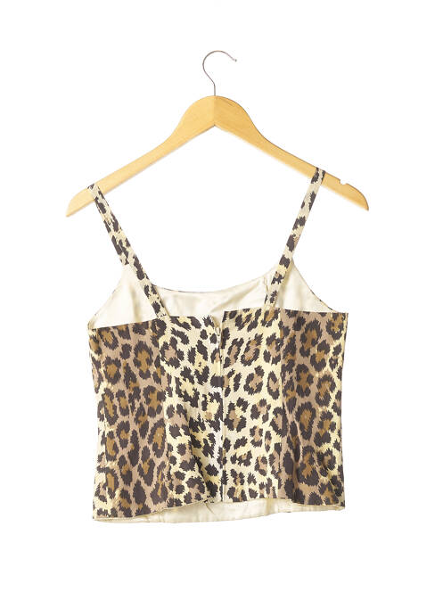 Top beige LES FOLIES D'ELODIE pour femme