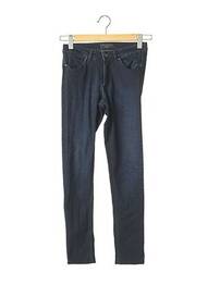 Jeans coupe slim slim taille normale bleu IKKS femme