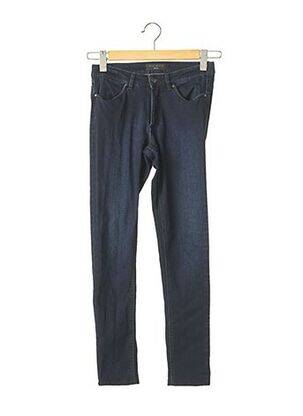 Jeans coupe slim slim taille normale bleu IKKS femme