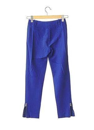 Pantalon 7/8 stretch taille normale bleu ZAPA femme