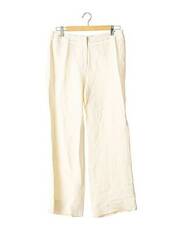 Pantalon large beige APOSTROPHE pour femme seconde vue