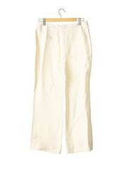 Pantalon large beige APOSTROPHE pour femme seconde vue