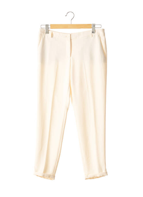 Pantalon droit beige PABLO pour femme
