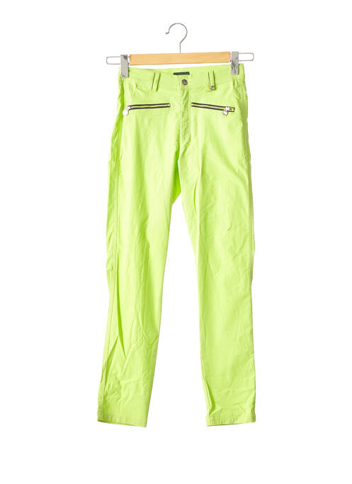 Pantalon slim vert GOLFINO pour femme