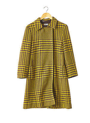 Manteau long coupe droite sans capuche jaune PHILOSOPHY DI A. FERRETTI femme