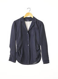 Blazer poignets boutonnés bleu ROBERT MERLOZ femme